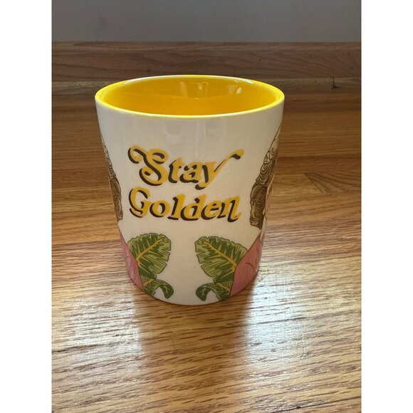 Golden Girls Stay Golden Ceramic Mug By The Found Chicago Yellow Interior - Picture 1 of 6
